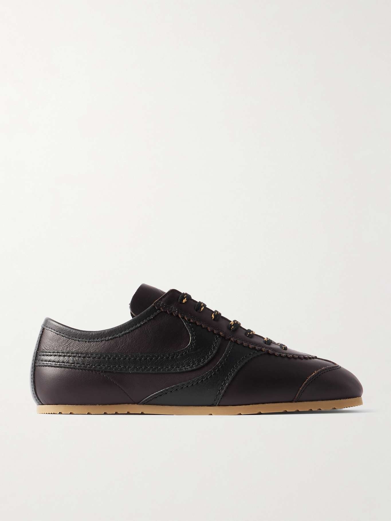 Dries Van Noten Leather sneakers | REVERSIBLE