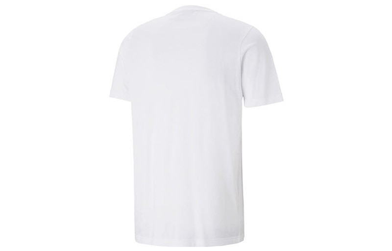 PUMA PUMA Classics Logo T-Shirt 'White Black' 532279-02 outlook