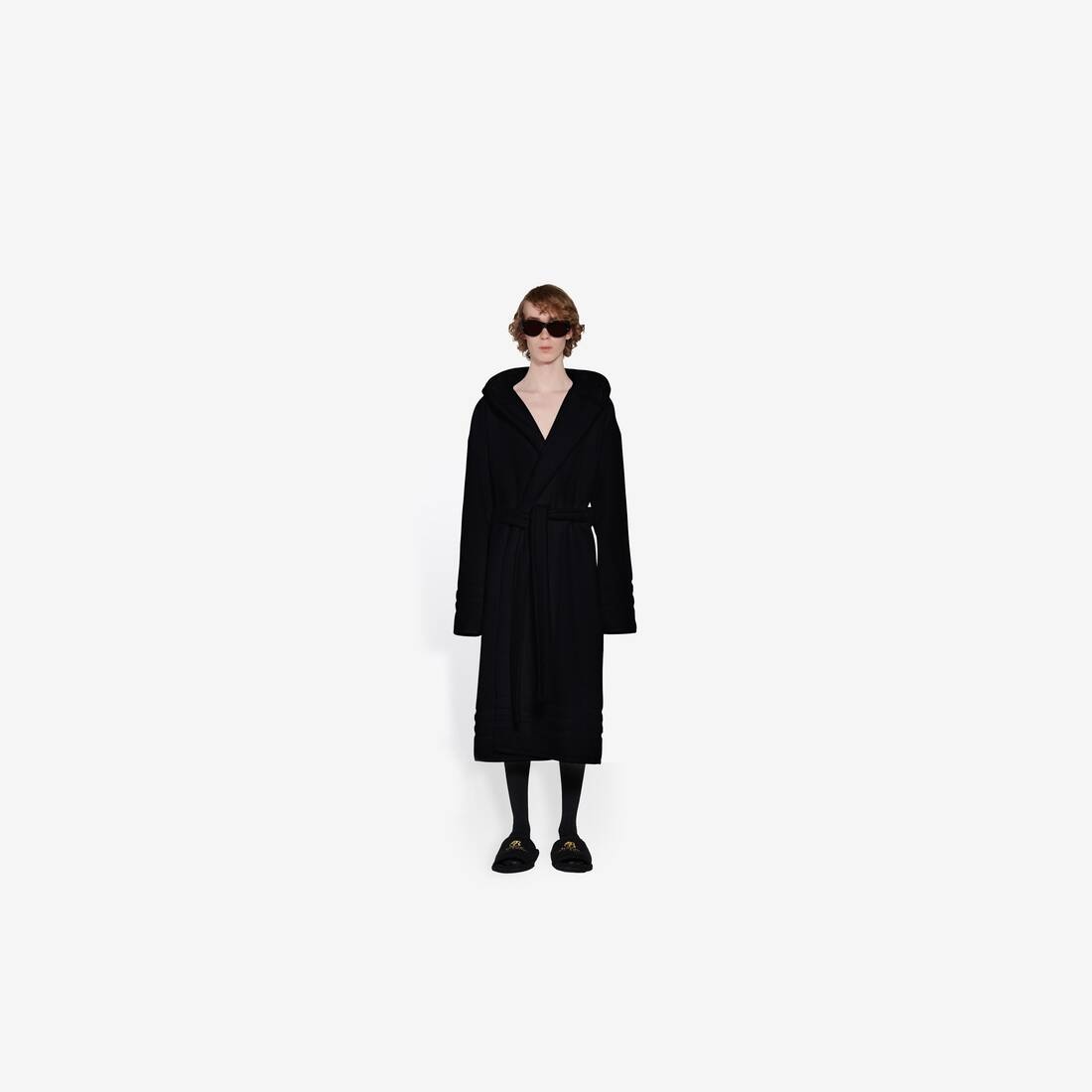 Women's Towel Resorts Coat in Black - 1