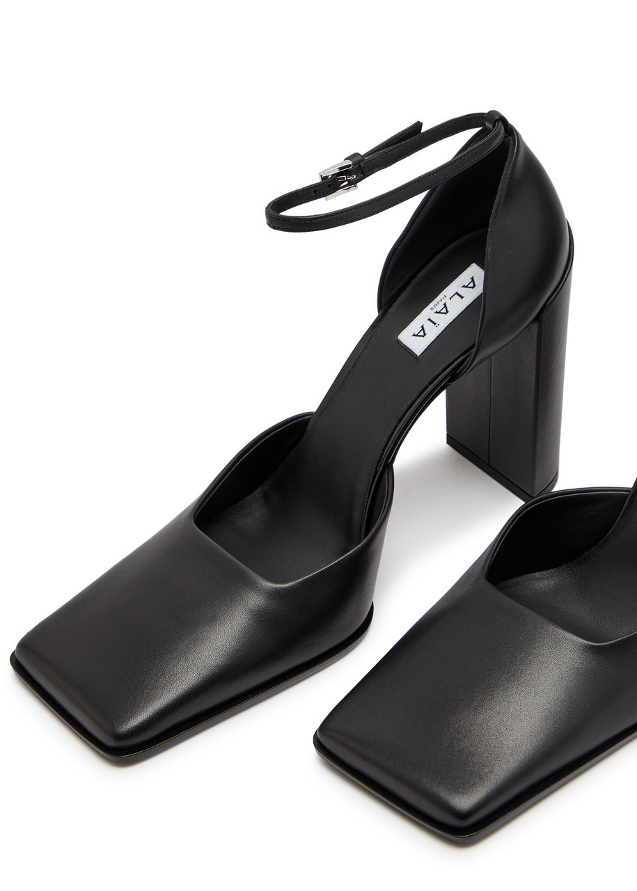 Alaïa Dorsay 90 Leather Pumps - 3