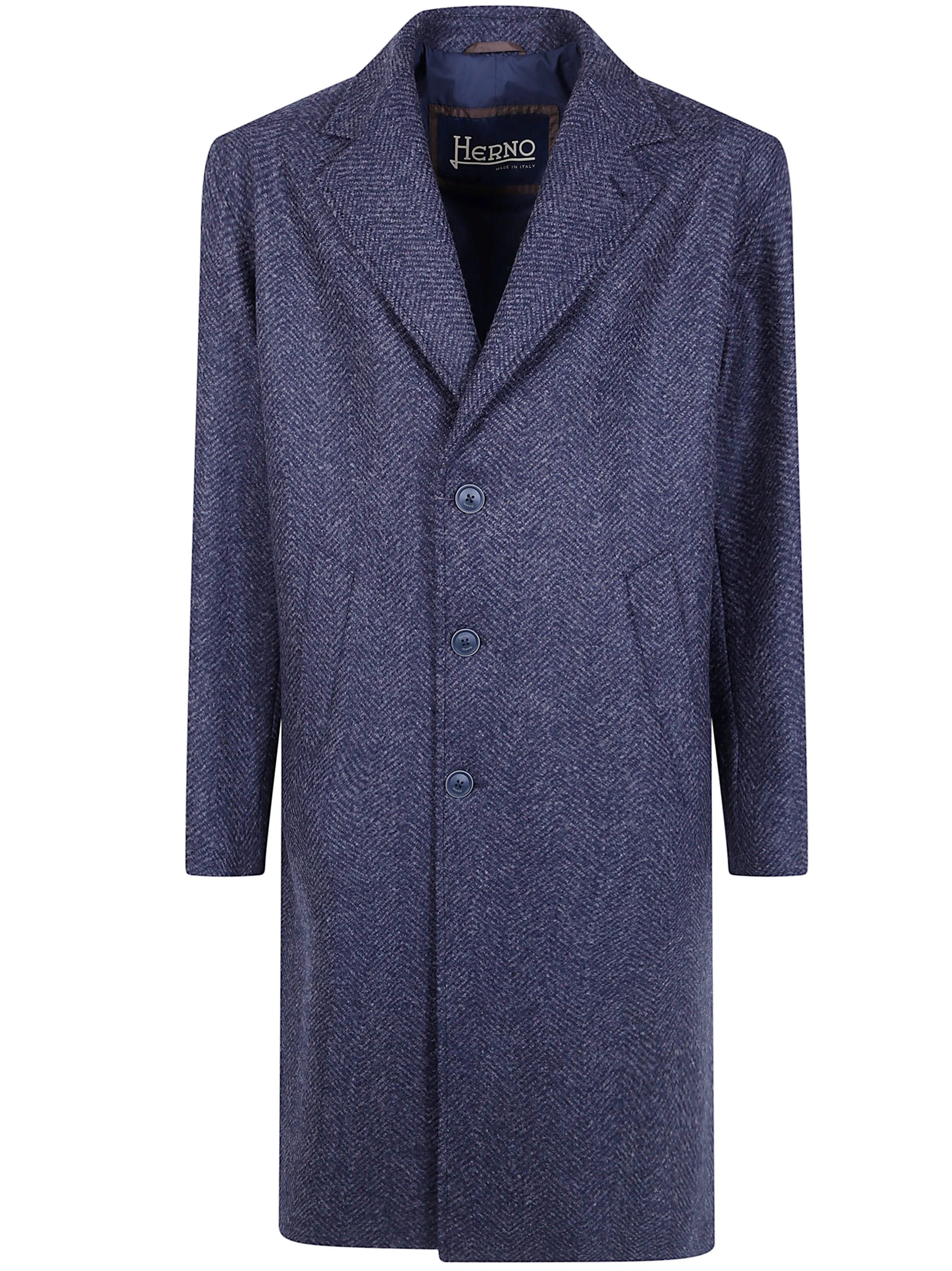 Coat Classic Man "Ca000243u.33555 9200 Blue Navy" - 1