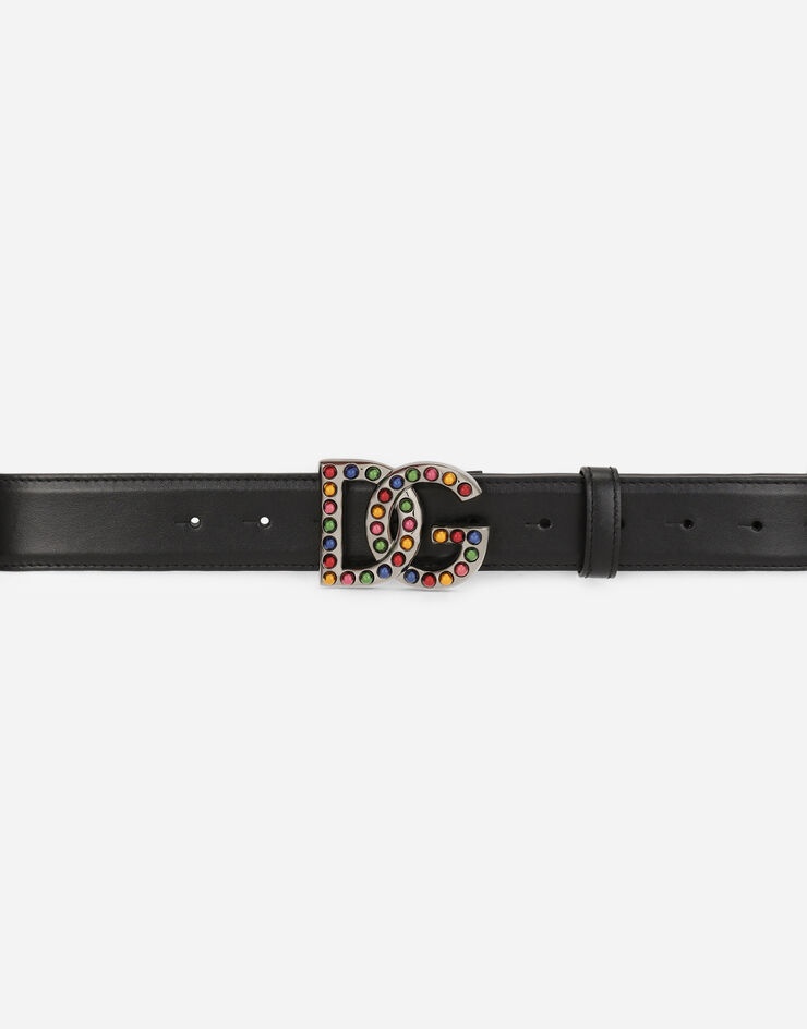 Belt with bejeweled buckle - 3