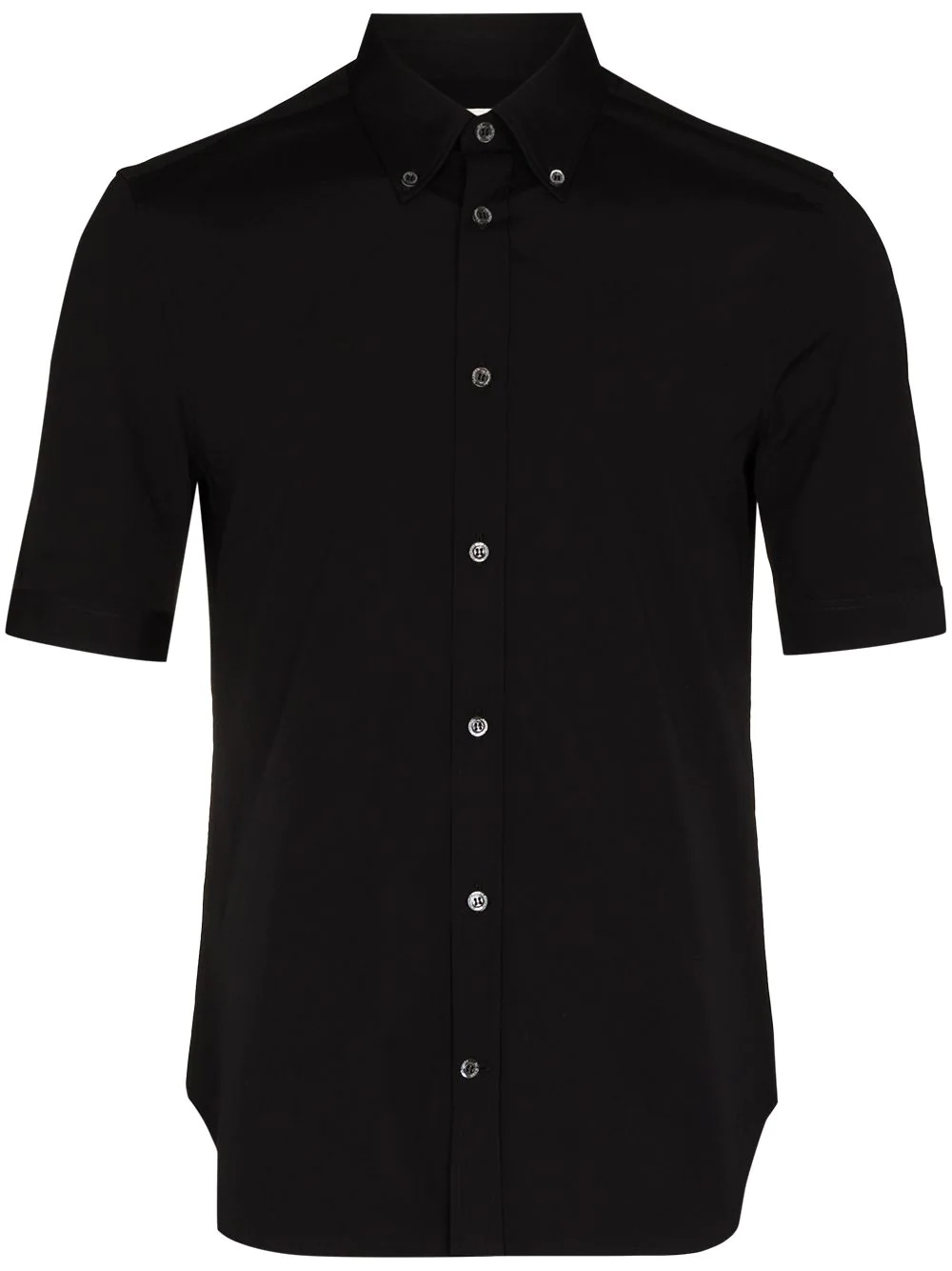 short-sleeve cotton shirt - 1