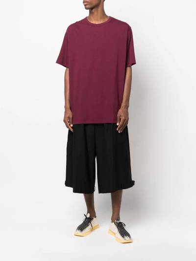 Yohji Yamamoto short-sleeve cotton T-shirt outlook