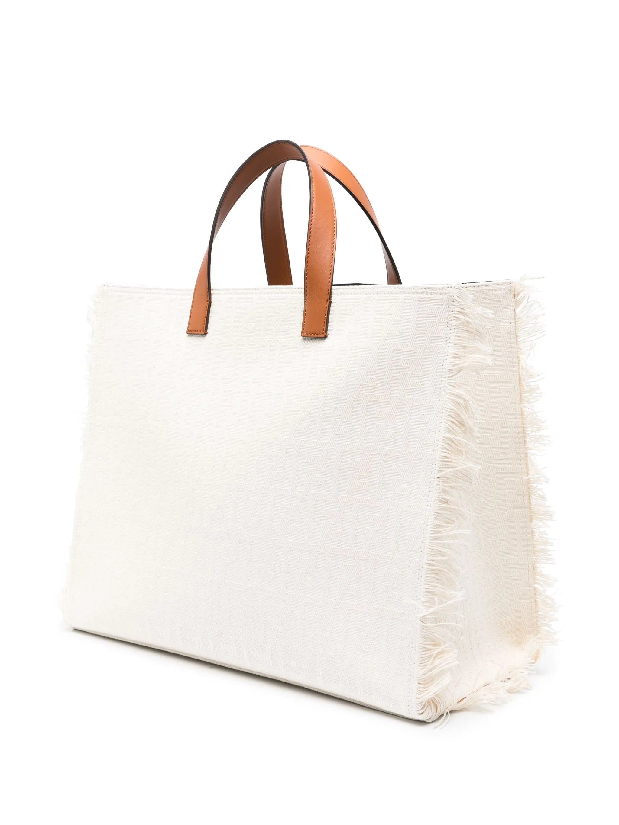 Jacquard-logo Canvas Tote Bag - 2