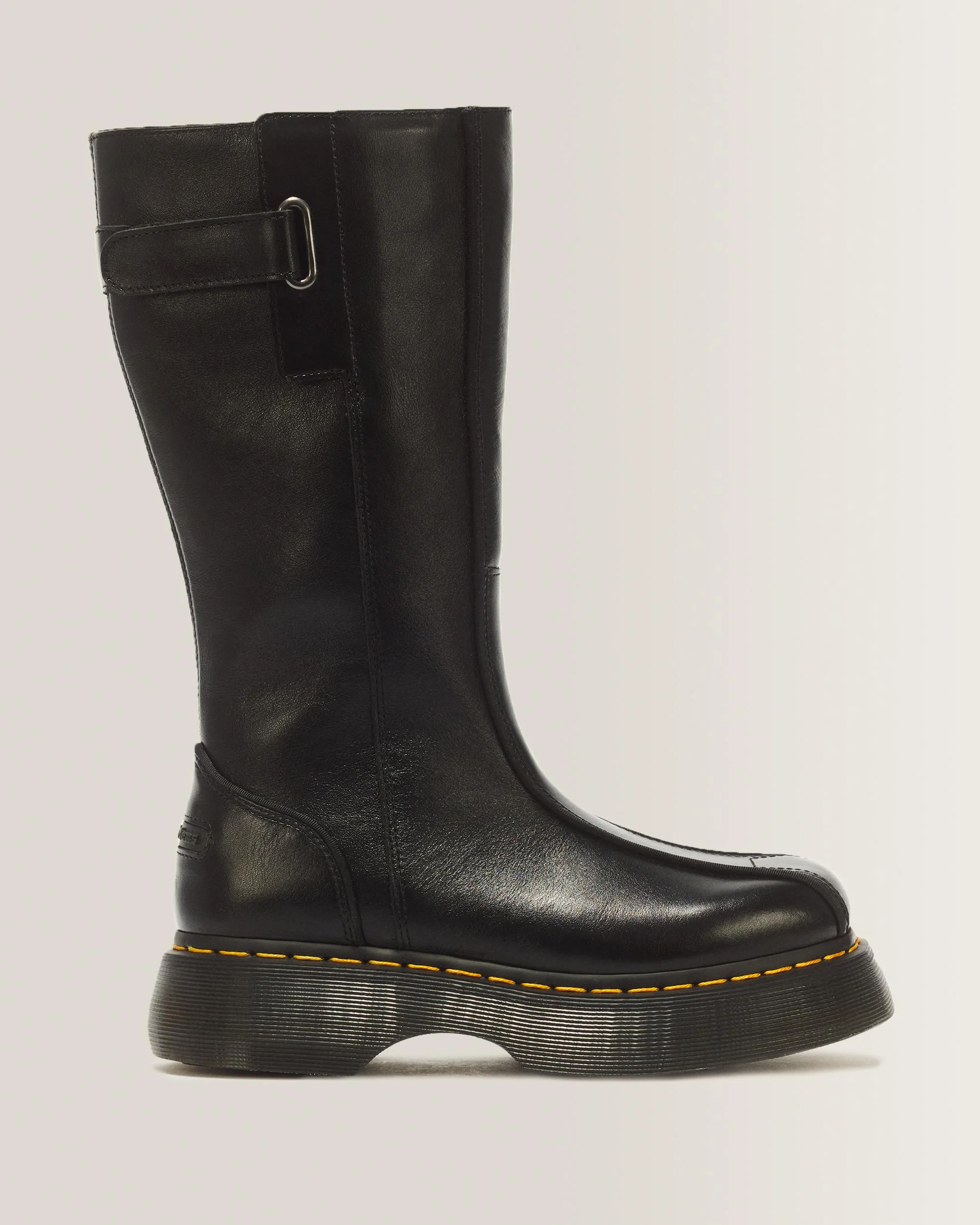 Buzz Hi Tall Gloss Leather Boots - 1