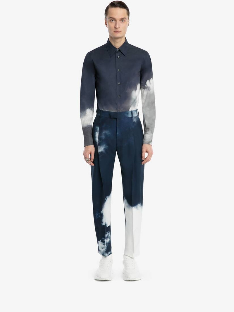 Alexander McQueen Storm Sky Shirt in Storm outlook