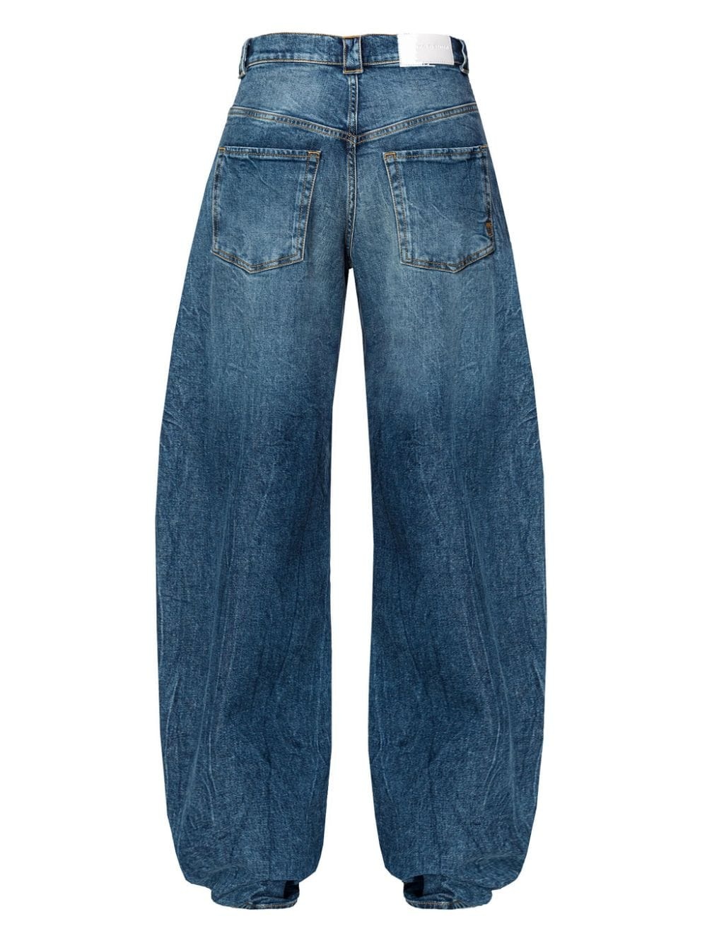 mid-rise tapered jeans - 2