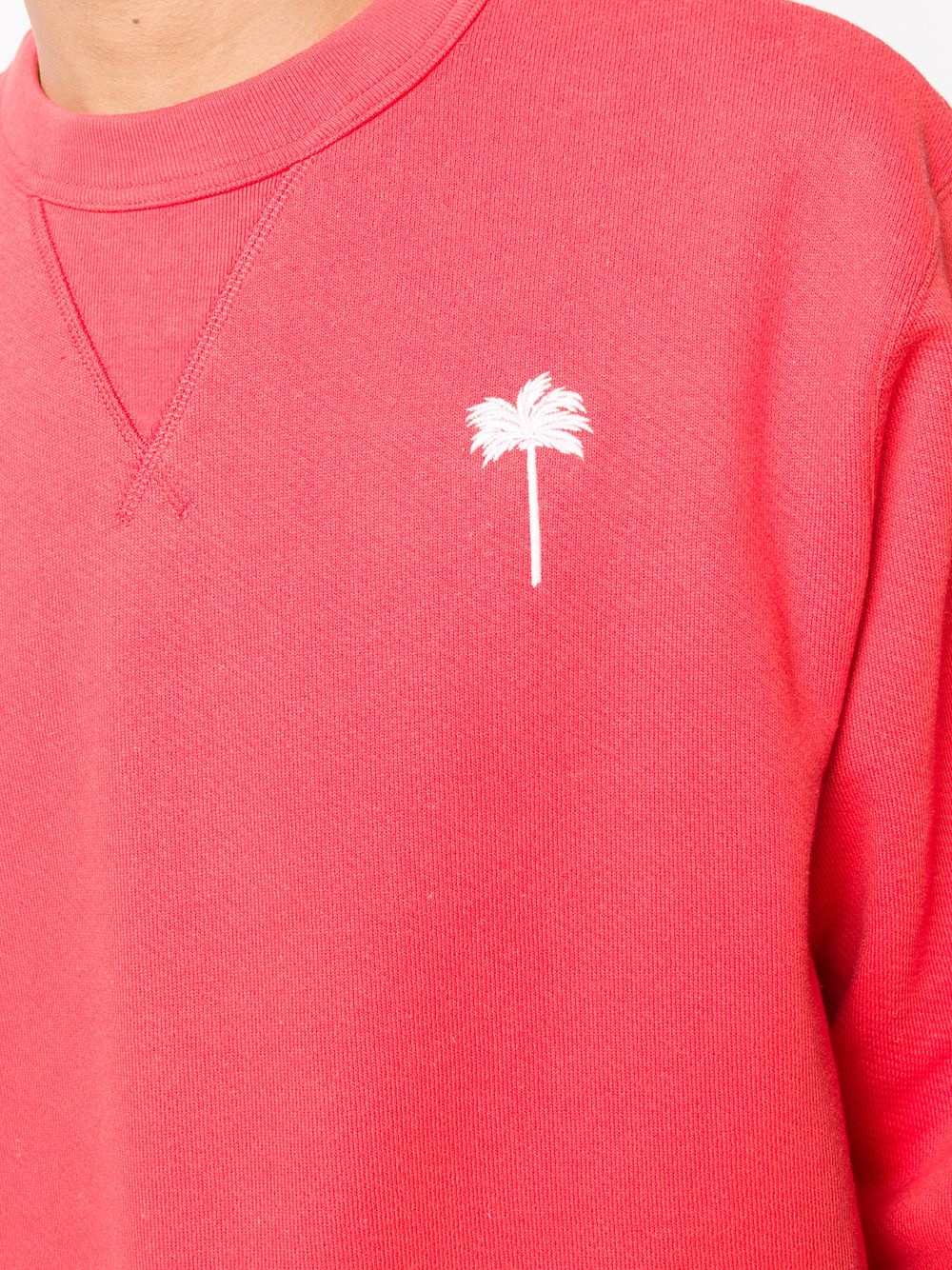 embroidered logo sweatshirt - 5