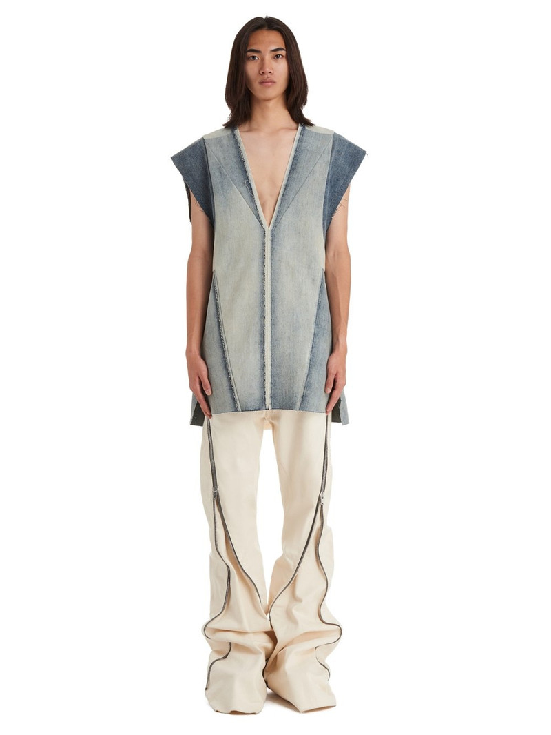 V-neck patchwork vest 7