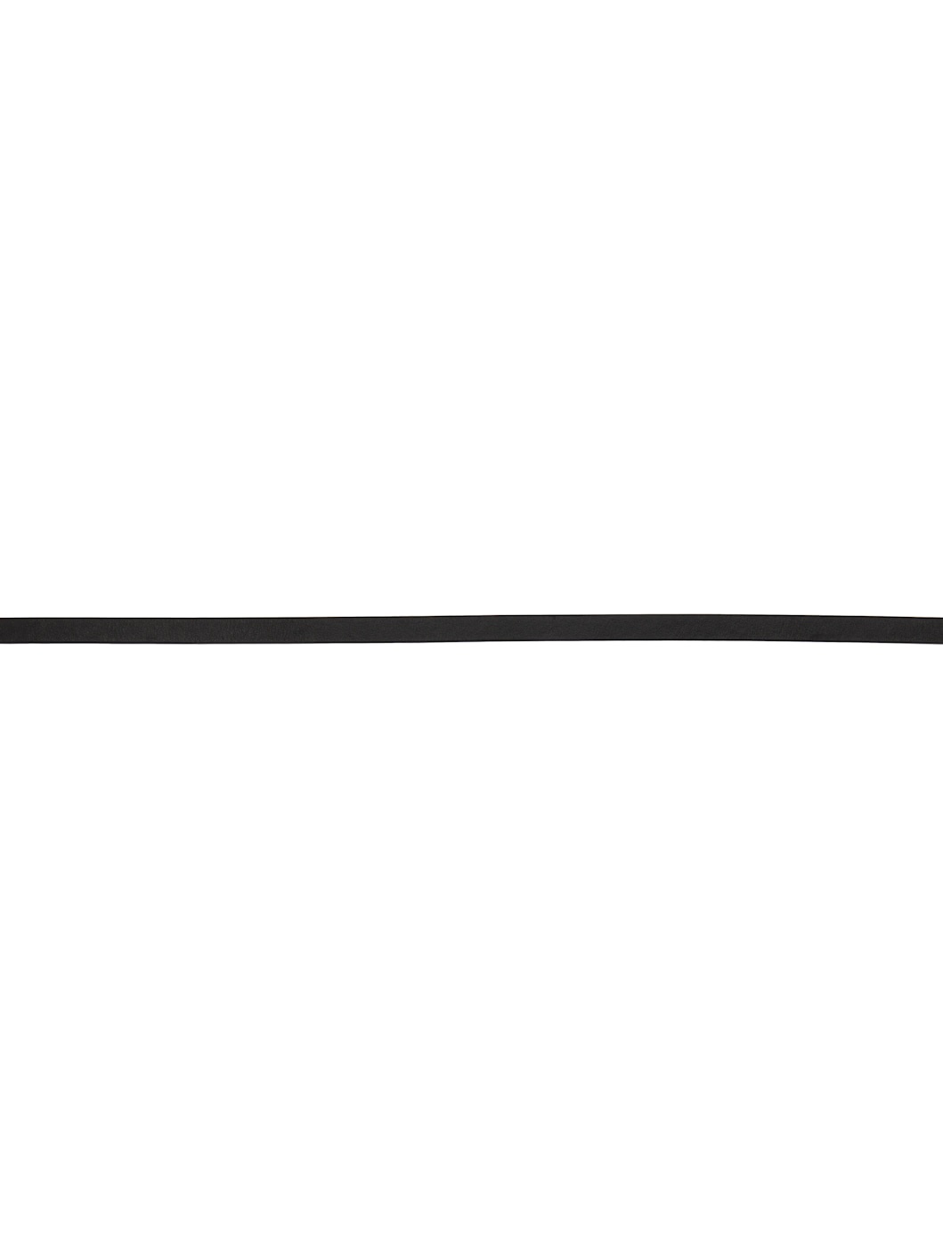 Black Double Wrap Leather Belt - 2