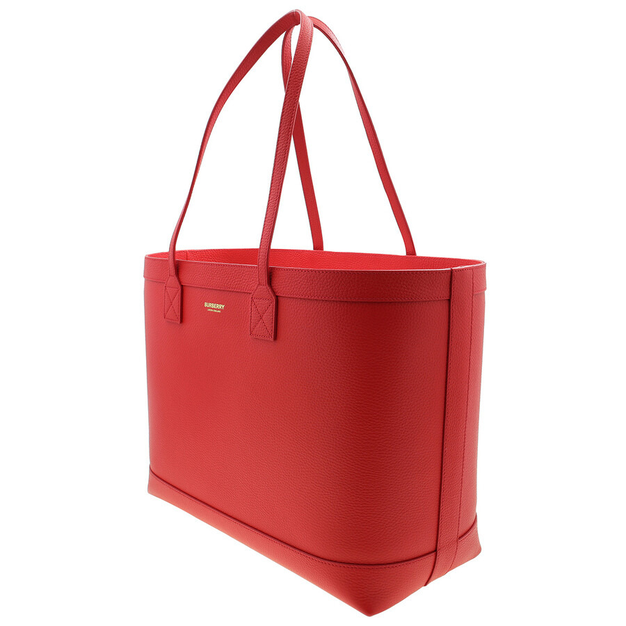 Burberry MD London Nova Check Tote Bag Red Medium - 2