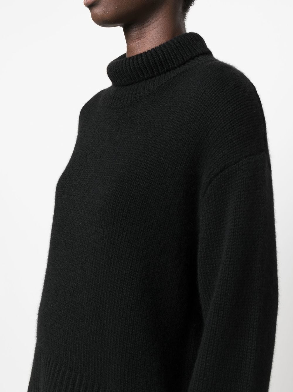 cashmere roll-neck jumper - 5