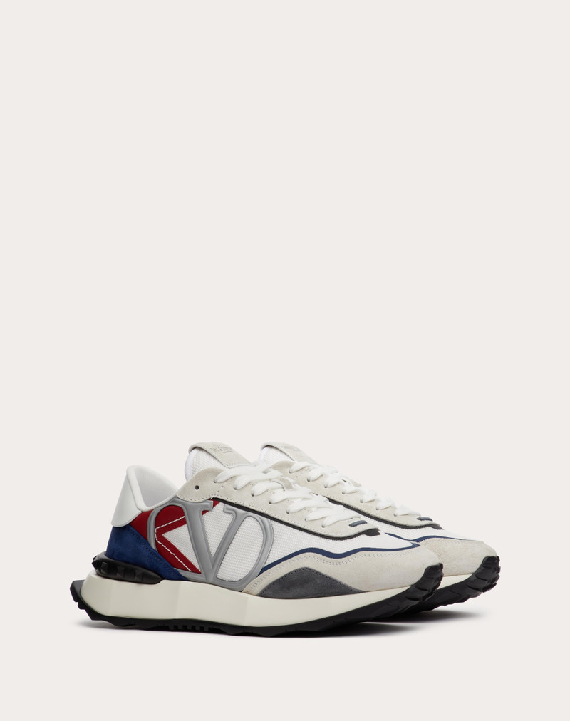 Valentino NETRUNNER FABRIC AND SUEDE SNEAKER outlook