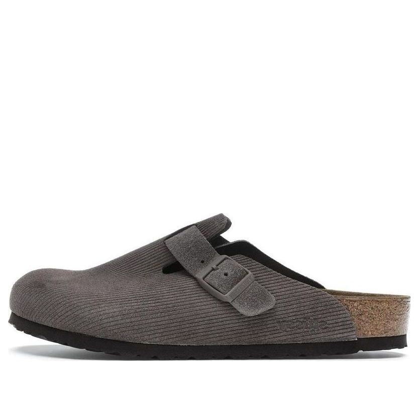 Birkenstock x Stussy Boston Clogs 'Anthracite' 1016811 - 1