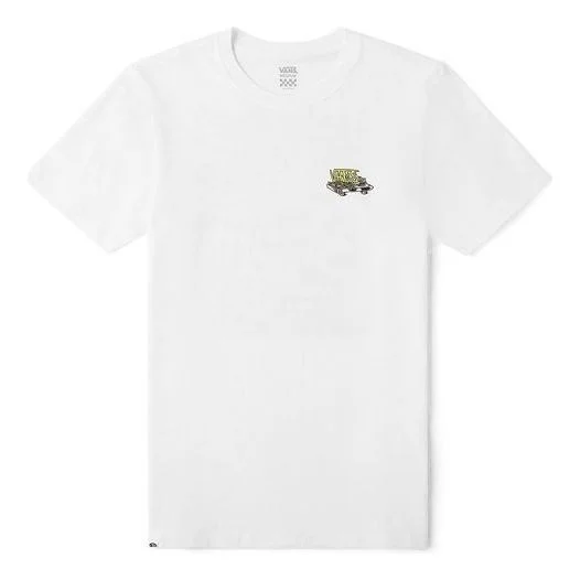 (WMNS) Vans Otw Short Sleeve White VN0A4MNIWHT - 1