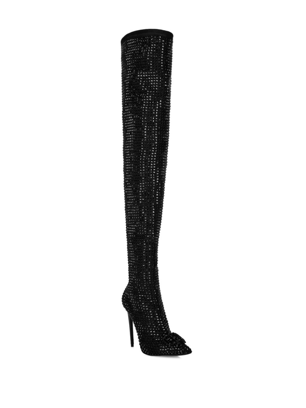 rhinestone boots - 2