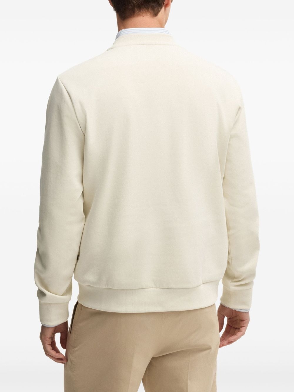 logo-patch sweatshirt - 4