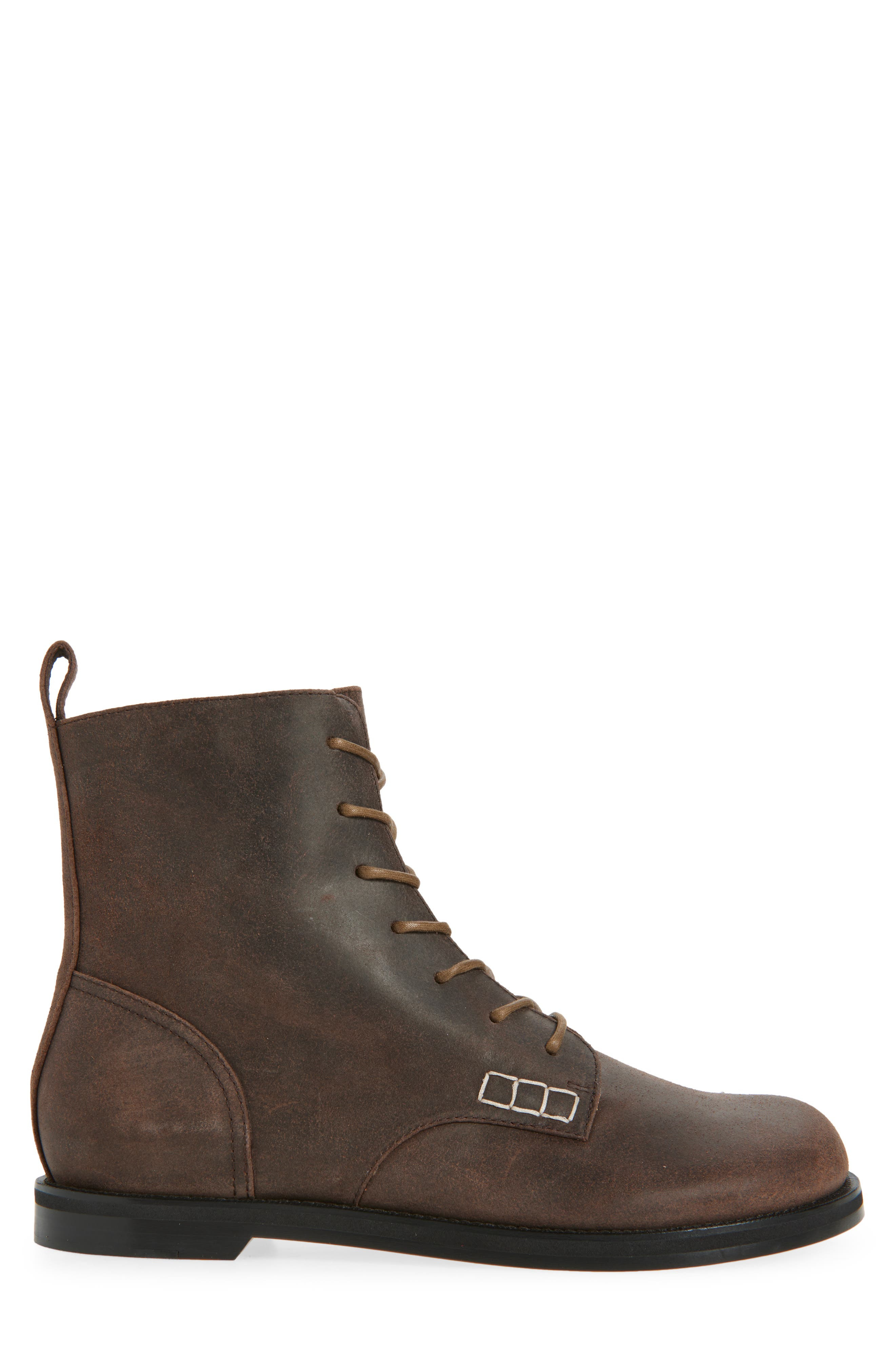JW Anderson Loafer Lace-Up Boot in Deep Walnut 631 at Nordstrom - 3