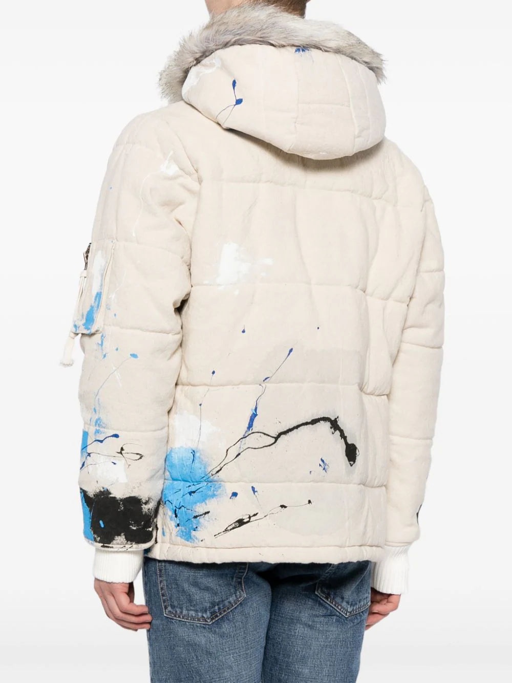 SPLATTER-PAINT DOWN JACKET - 3