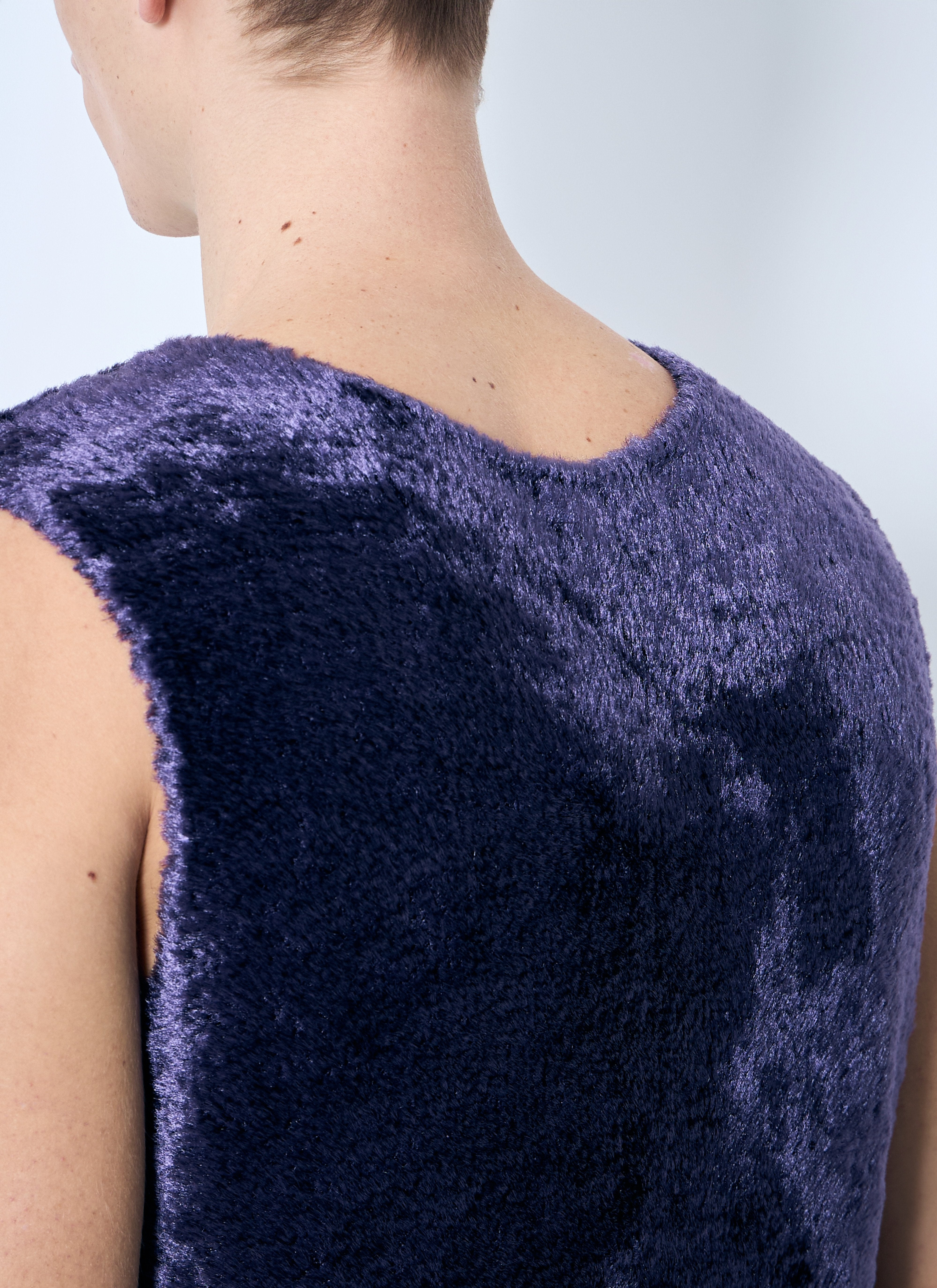 Dries Van Noten Men Fluffy Knit Top - 6