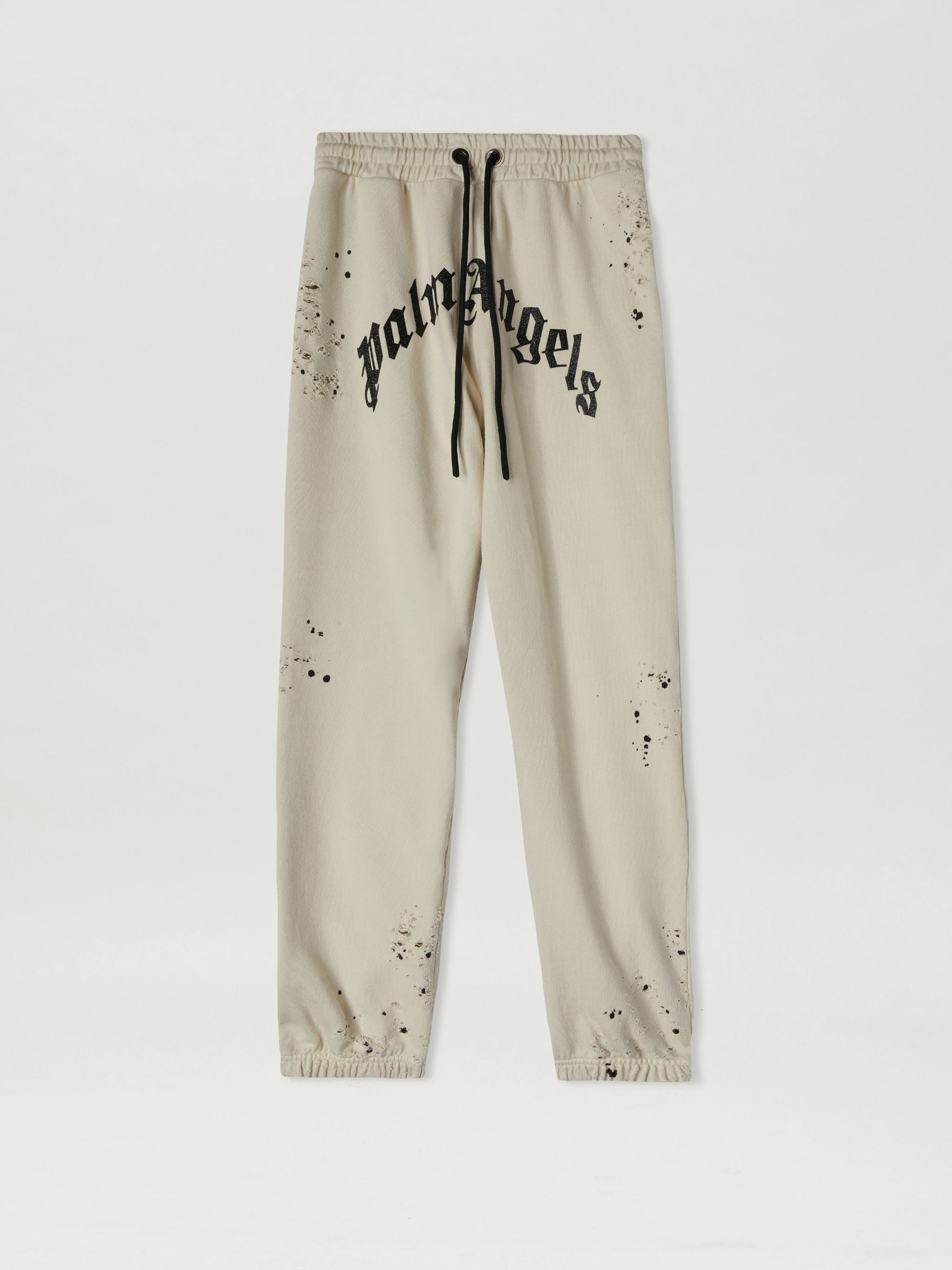 GLITTERED LOGO SWEATPANTS - 1