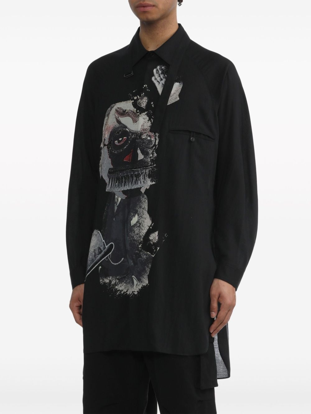 Kuro graphic-print shirt - 3