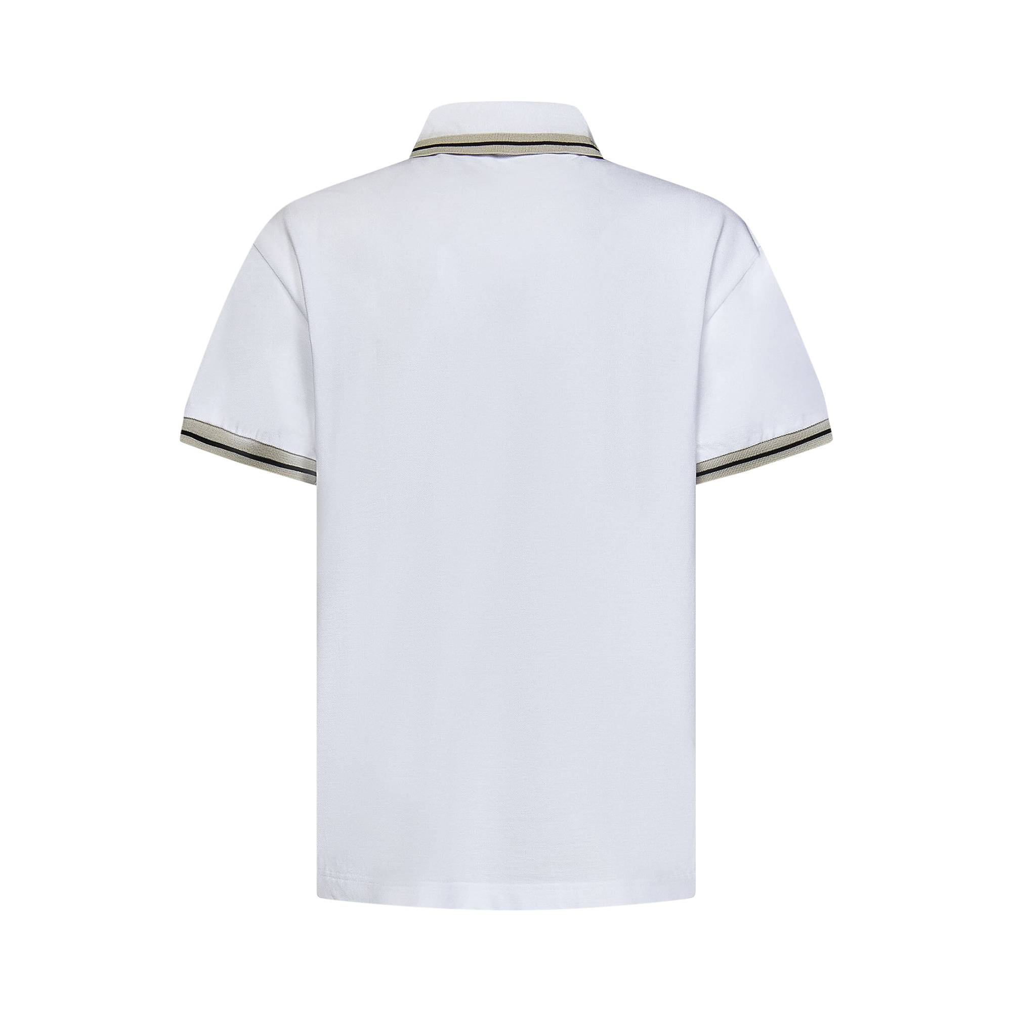 Palm Angels Classic Logo Polo Shirt 'White/Black' - 2