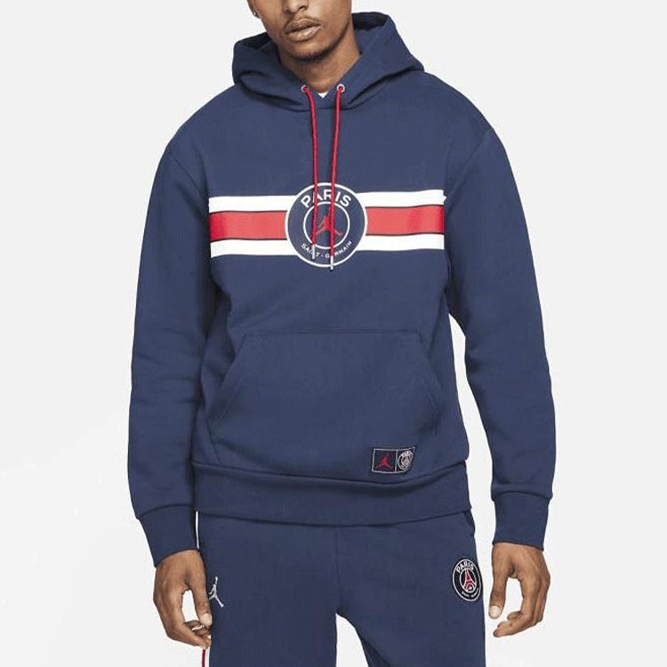 Men's Air Jordan Paris Saint-Germain Team Logo Printing Sports Blue DJ3928-410 - 3