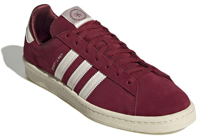 adidas Campus 80s x Sporty & Rich 'Collegiate Burgundy' HQ6074 - 3