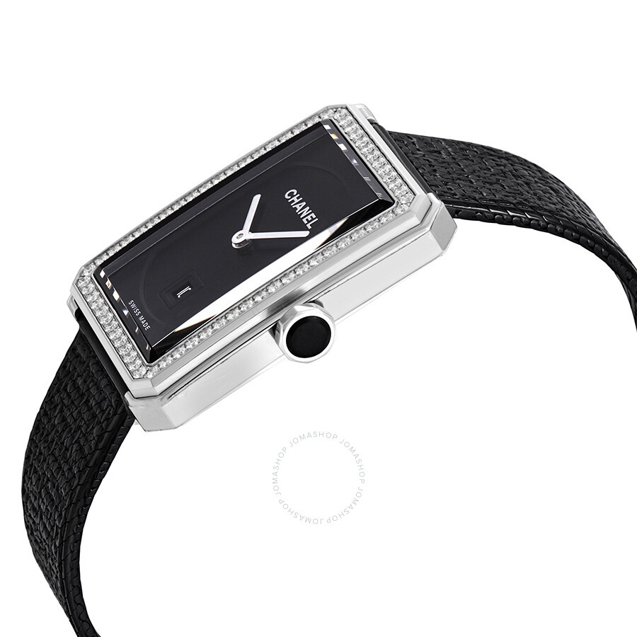 Chanel Boy-Friend Black Dial Ladies Watch H5318 - 2