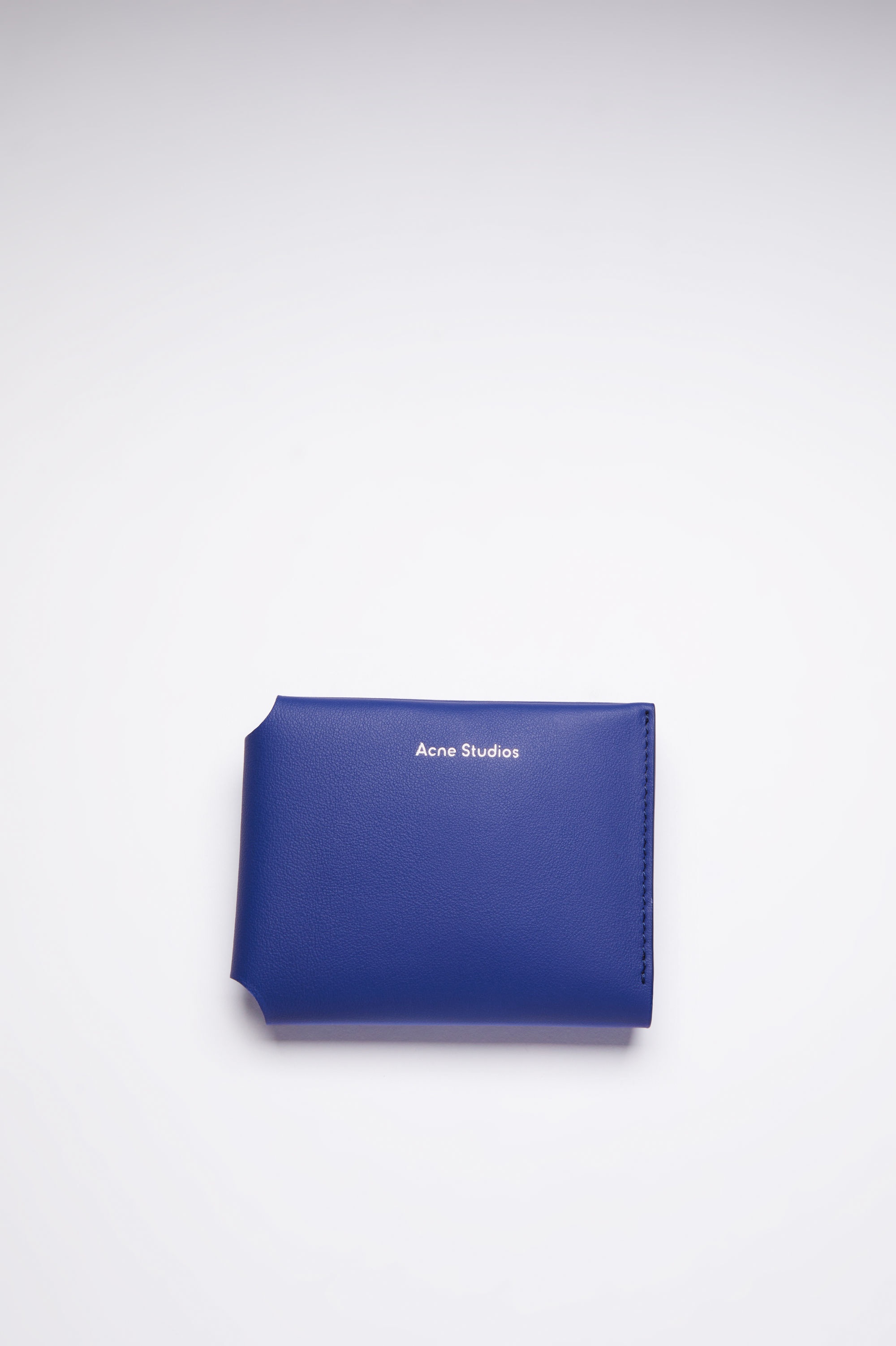 FOLDED CARD HOLDER - Blue - 1
