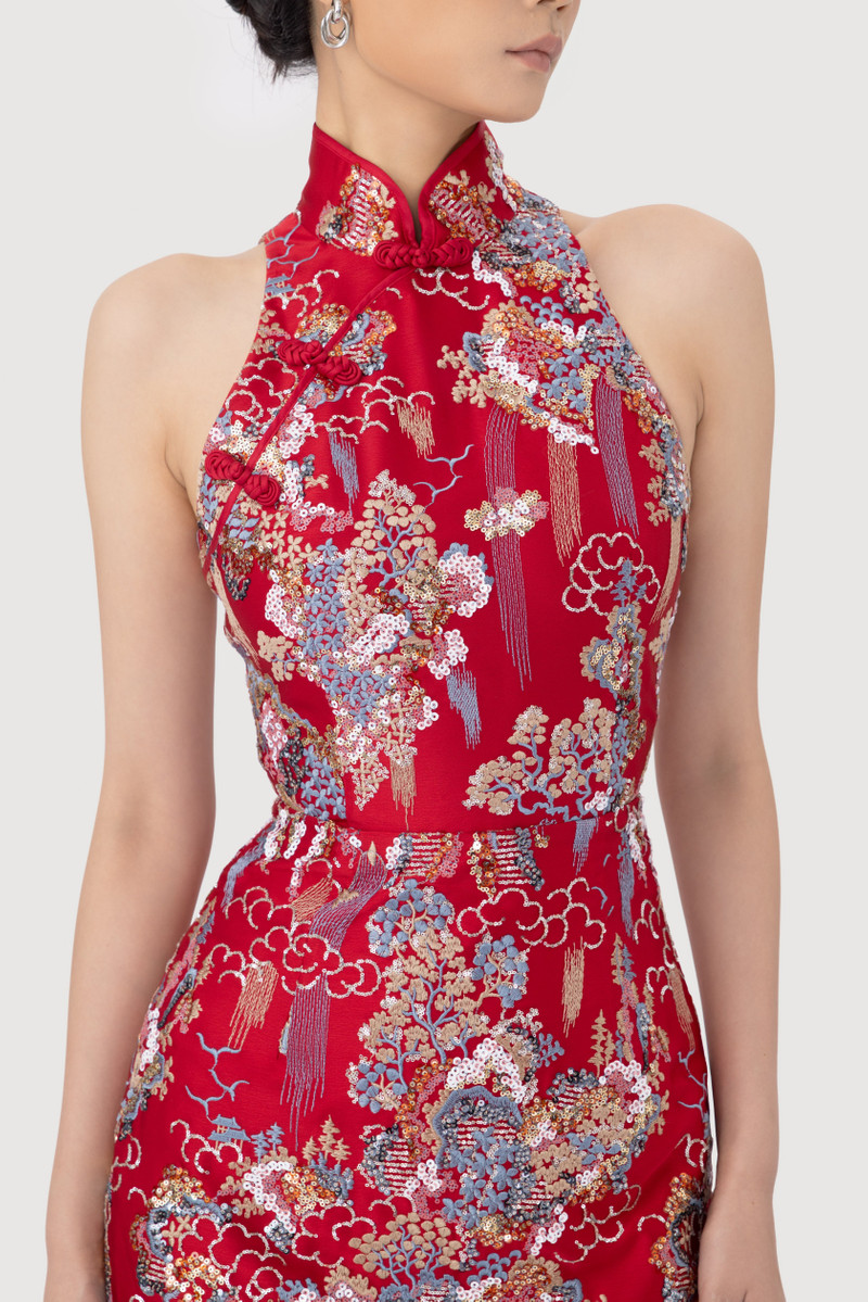 JILLIAN EMBROIDERED GOWN 2