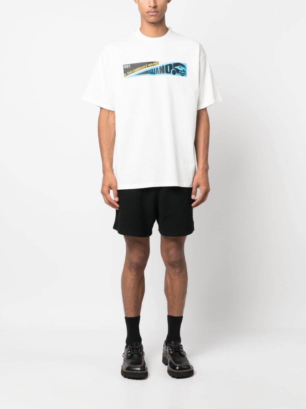 graphic-print cotton T-shirt - 2