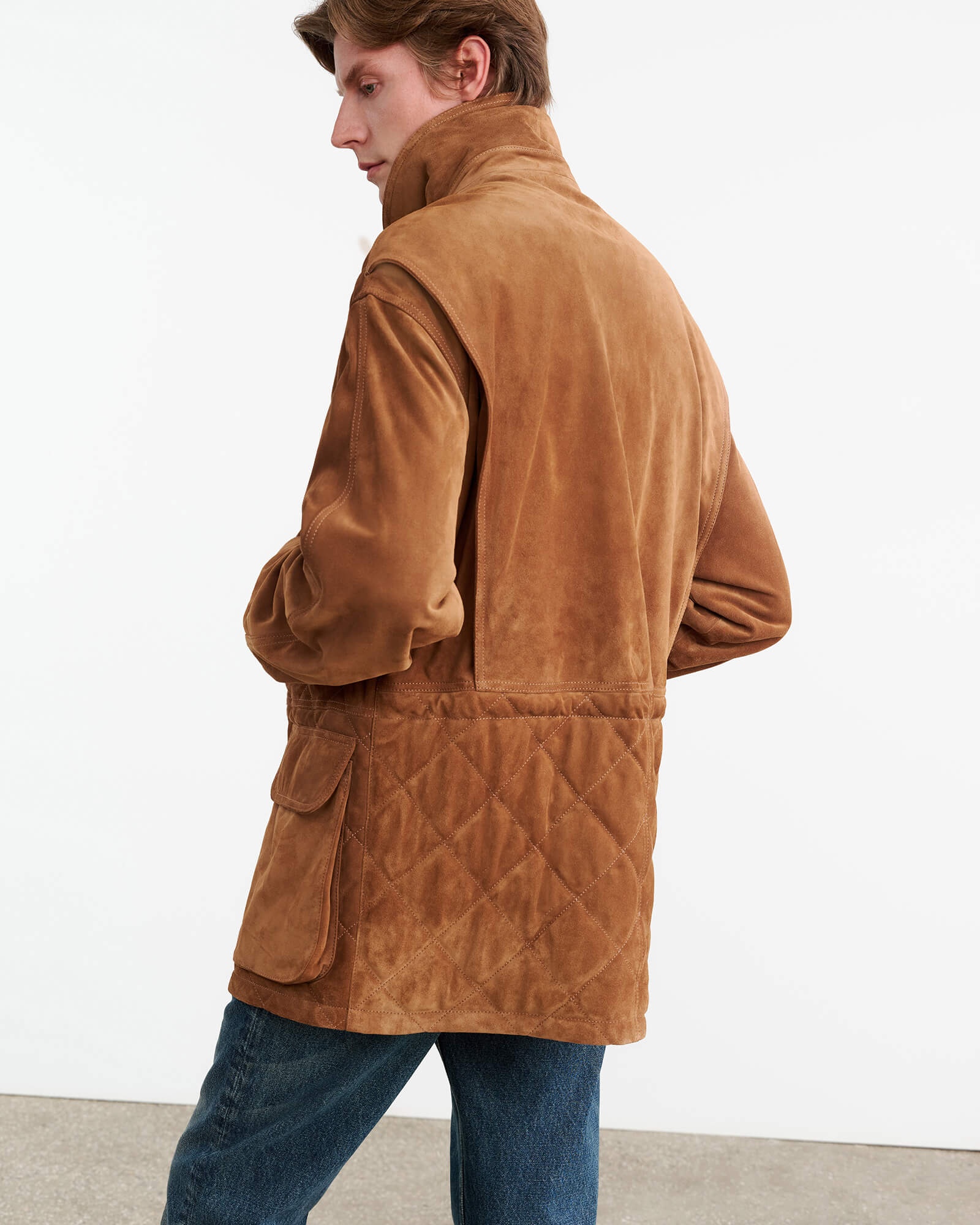 SLANE LEATHER PARKA - 4