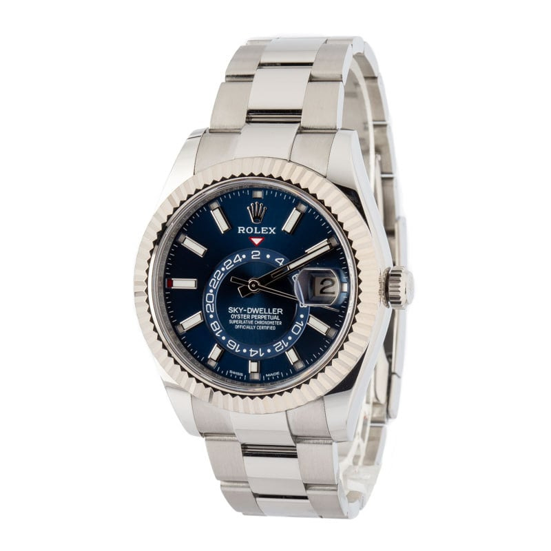 Rolex Sky-Dweller ref 326934 Blue Dial - 2