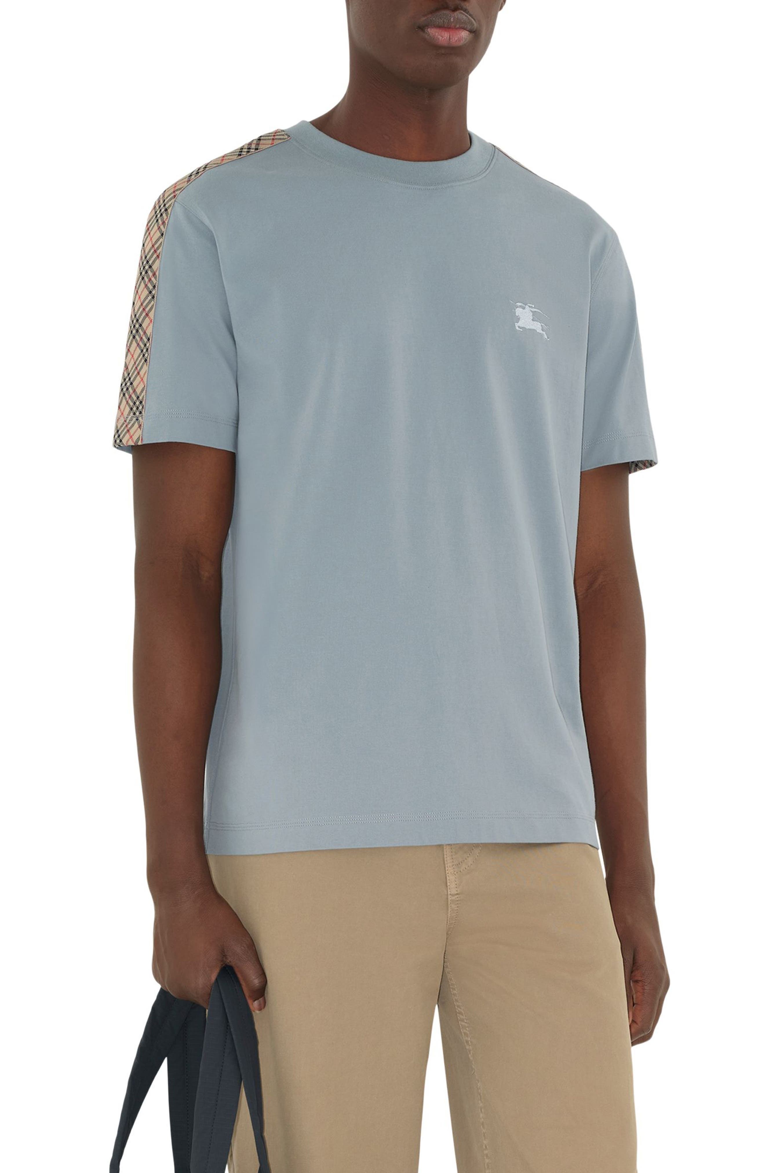 burberry EKD Embroidered T-Shirt in Gale at Nordstrom - 1
