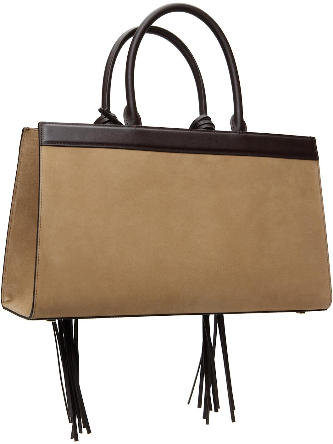 Tan & Brown Ibiza Cabas Tote - 3