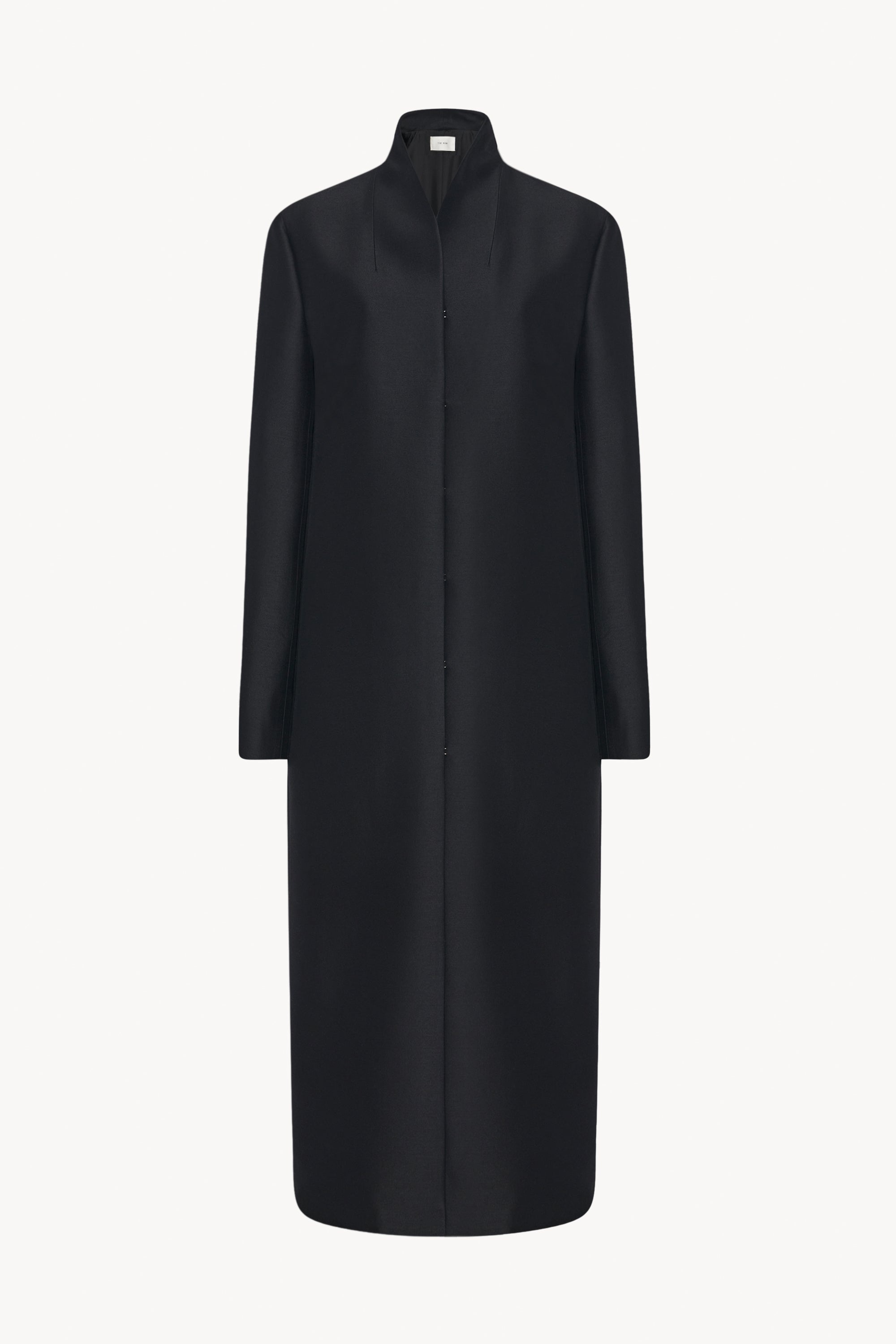 【関税&送料込】The Row Egle Single-Breasted Wool And Silk C The Row Egle Coat in Wool and Silk | REVERSIBLE