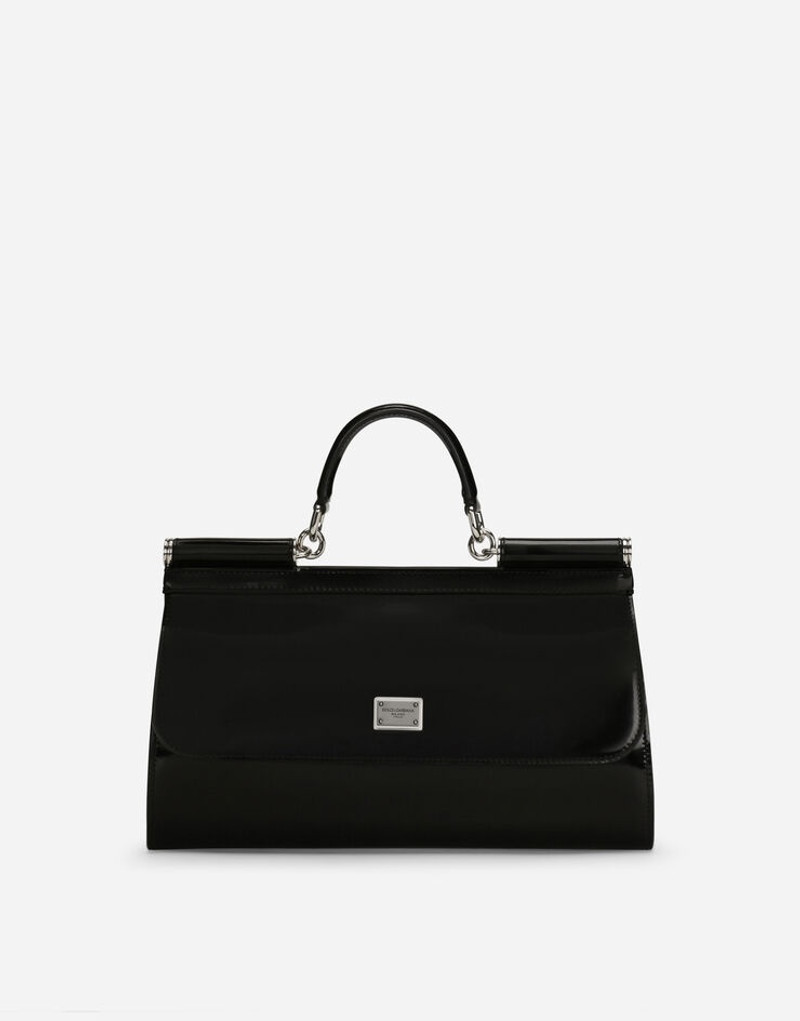 Polished calfskin Sicily bag 1