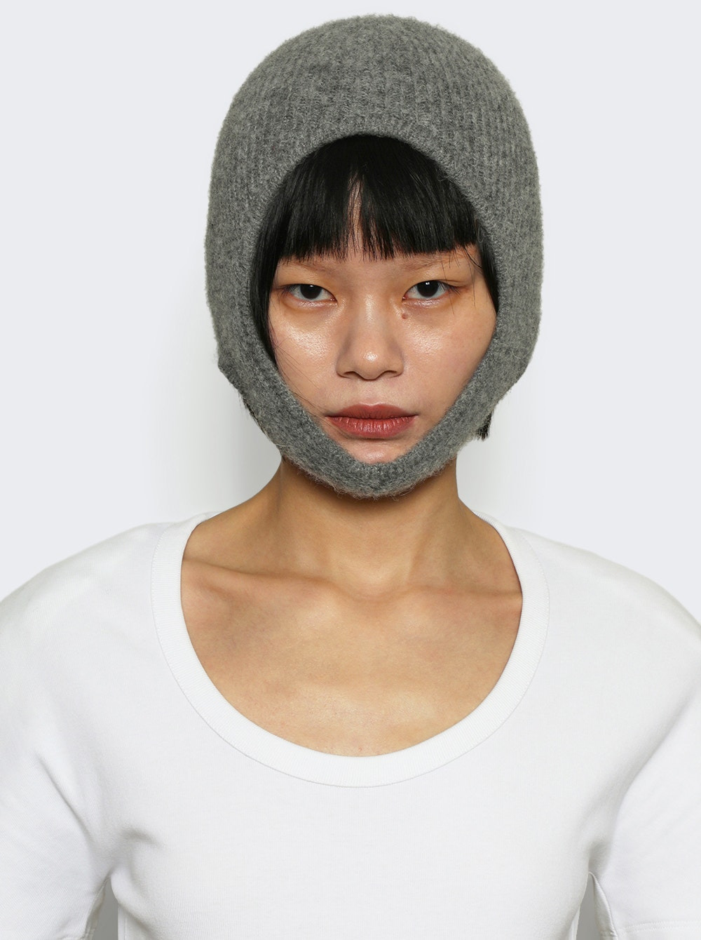 Grosgrain Logo Hood Dark Grey - 2