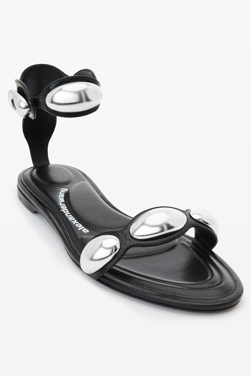 dome goatskin leather sandal 2