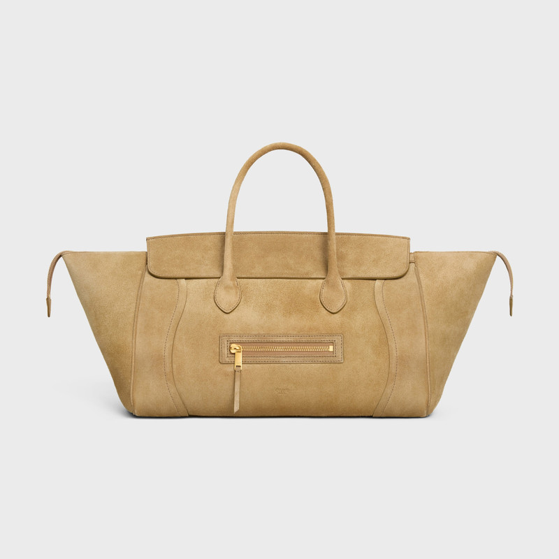 MEDIUM NEW LUGGAGE IN SUEDE CALFSKIN 1