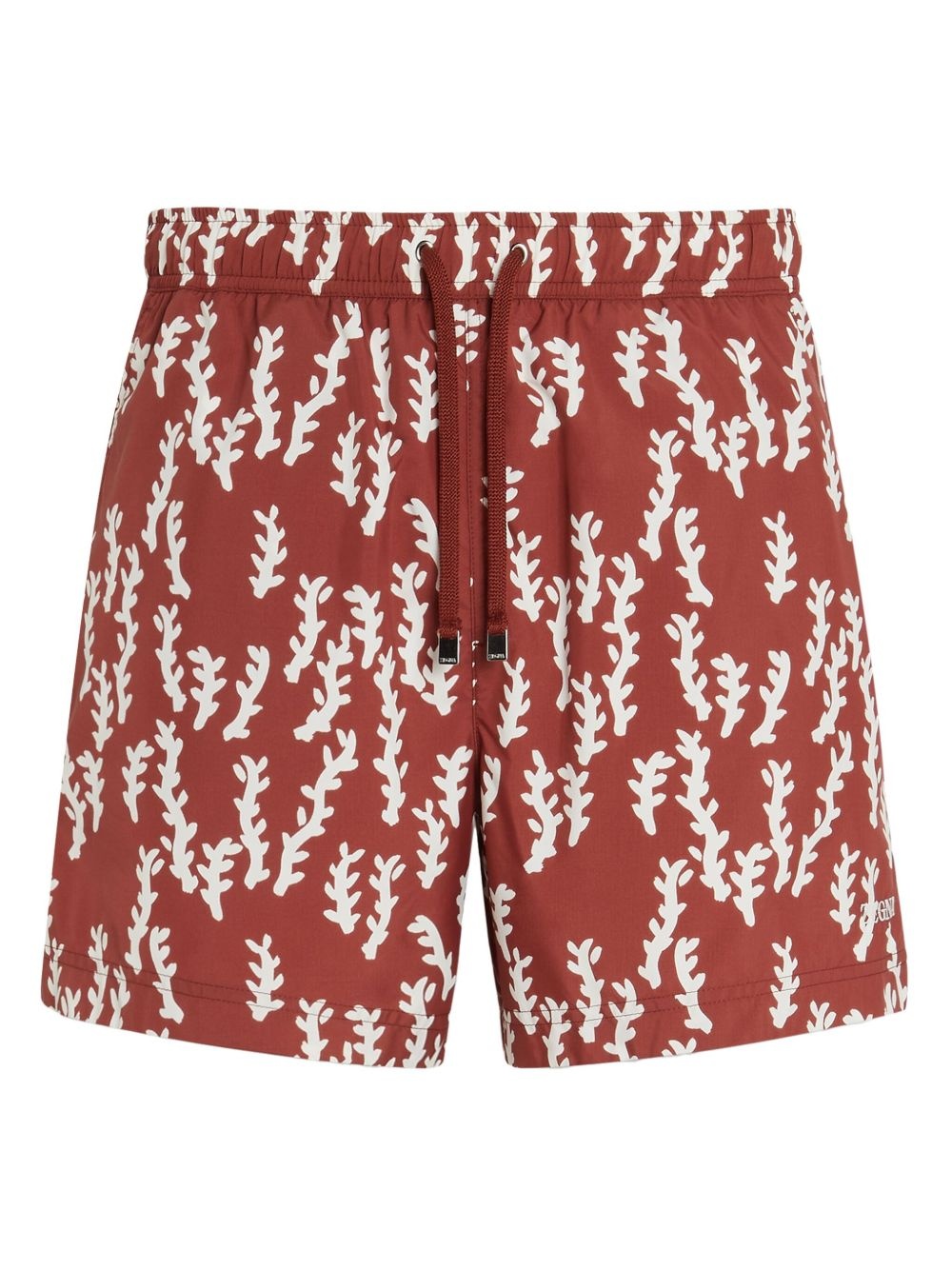 printed swim shorts - 1