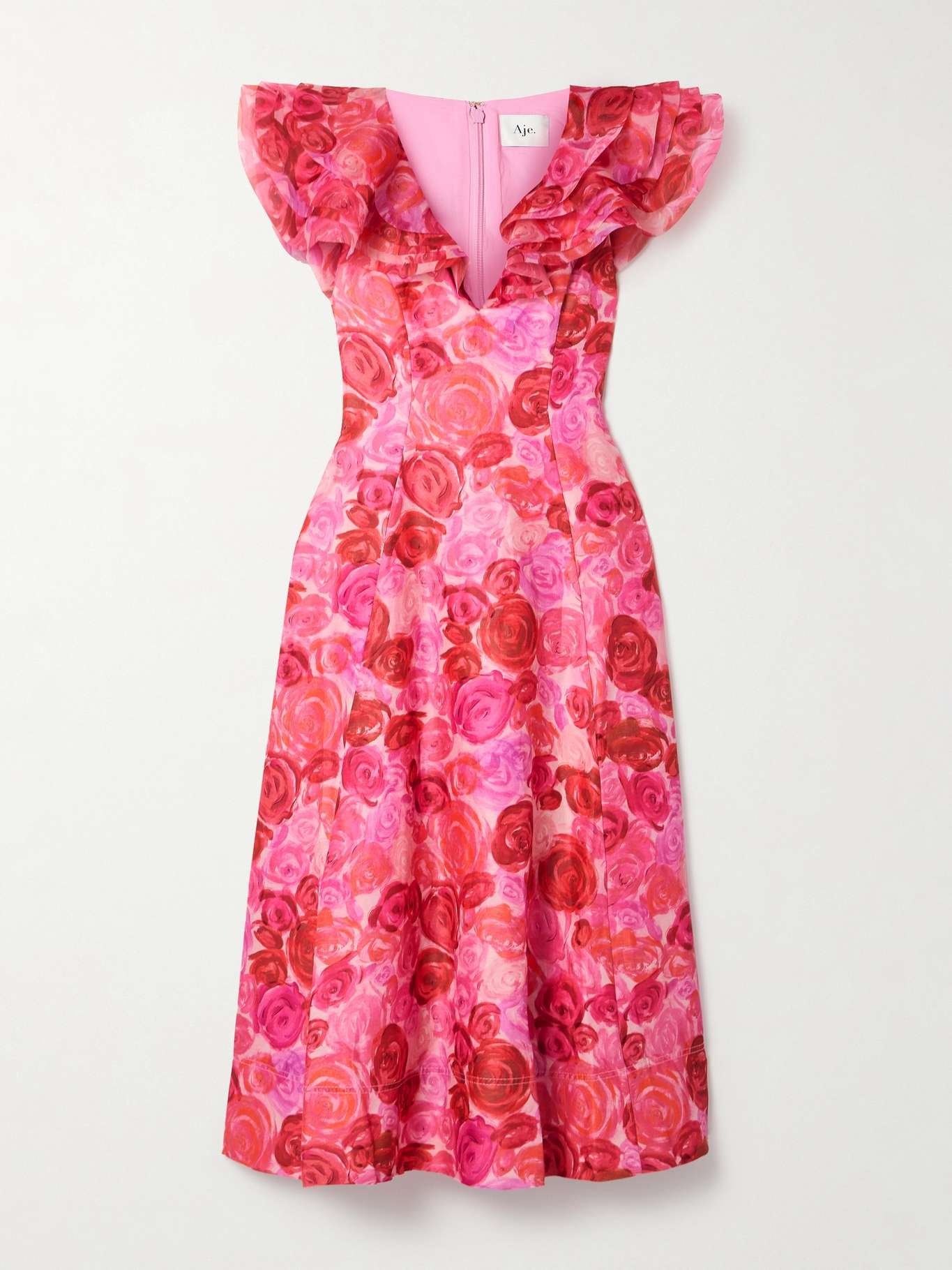 Enchanted Floral Midi Dress