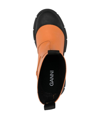 GANNI Recycled rubber boots outlook