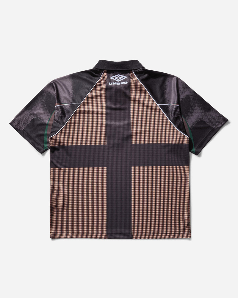 umbro Men's Cult Unity Check Polo Beige / Black outlook
