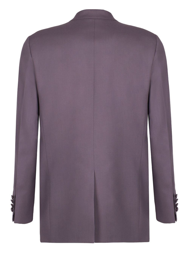 GUCCI double-breasted flap-pocket jacket outlook