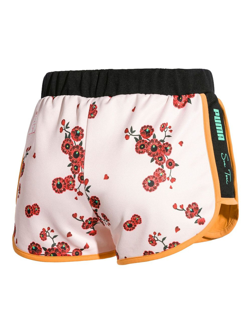 PUMA floral-pattern shorts outlook