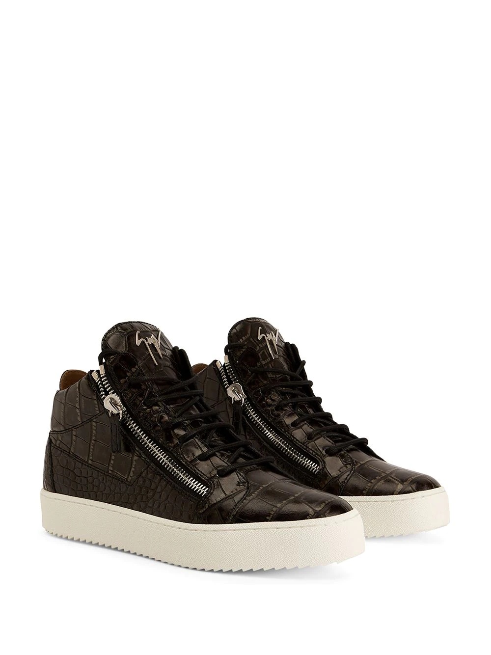 Kriss snakeskin-effect trainers - 2